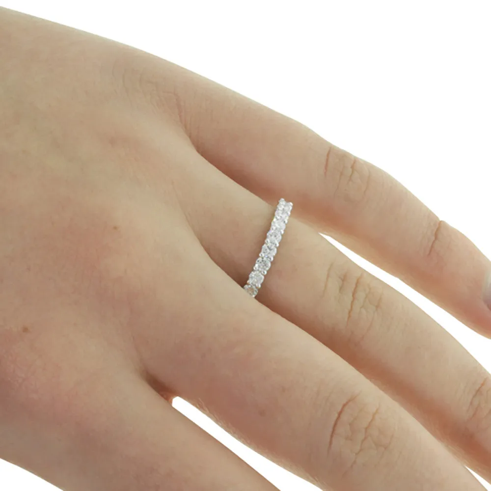 18ct Yellow & White Gold Claw Set Diamond Ring