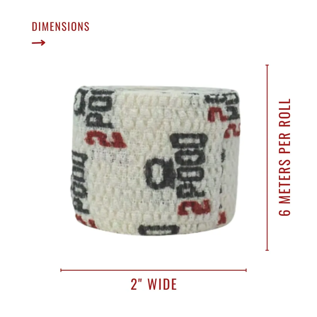 2POOD Lift Heavy Thumb Tape 3-Pack | Premium Adhesive Tape for Weightlifters | Easy Stretch & Flexible for Non-Slip Lifting (White) White 3 Count (Pack of 1)