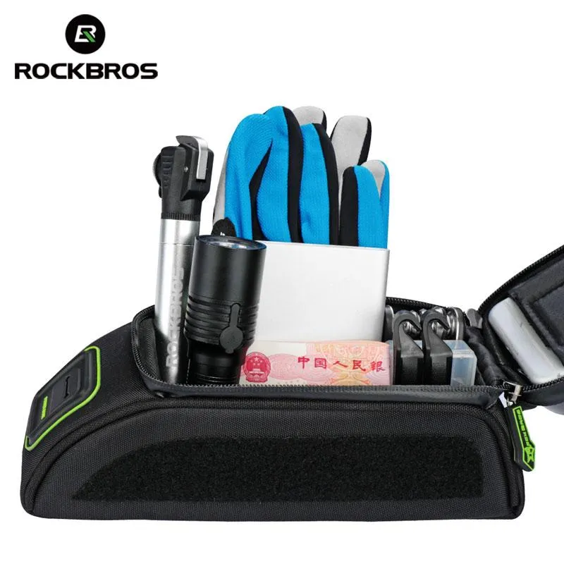 Bike Bag Rainproof Touch Screen Cycling Top Front Phone Case