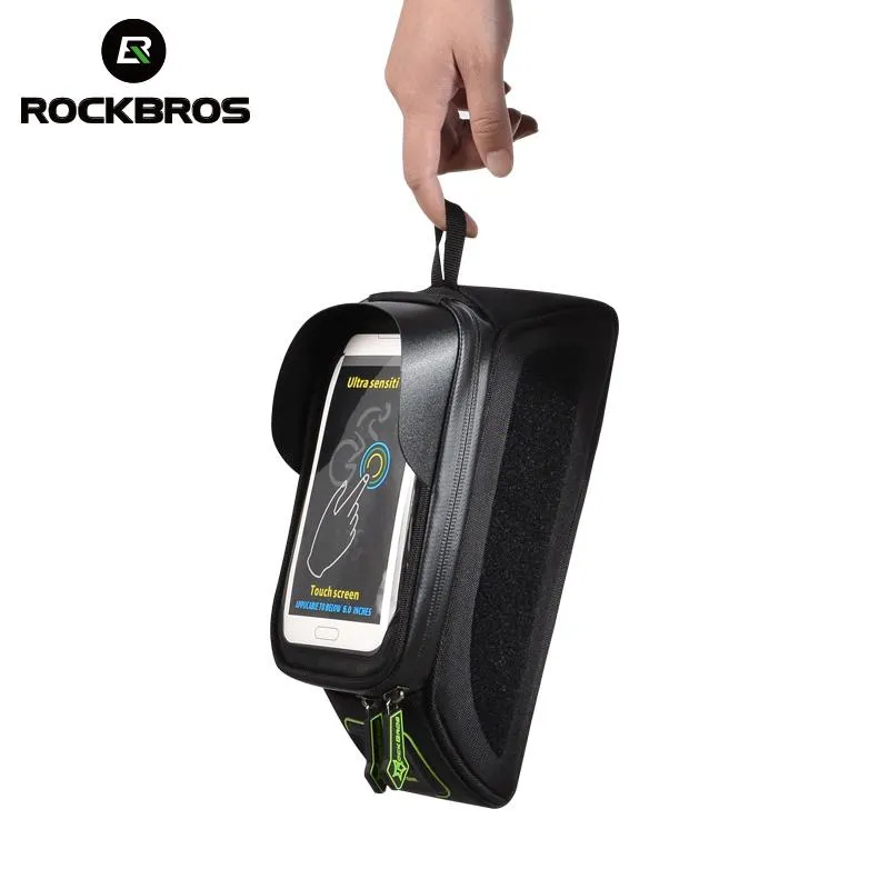 Bike Bag Rainproof Touch Screen Cycling Top Front Phone Case