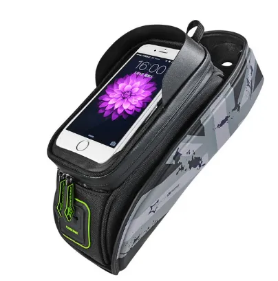 Bike Bag Rainproof Touch Screen Cycling Top Front Phone Case