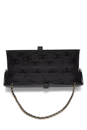 Chanel,  Black Lucite Evening Bag, Black