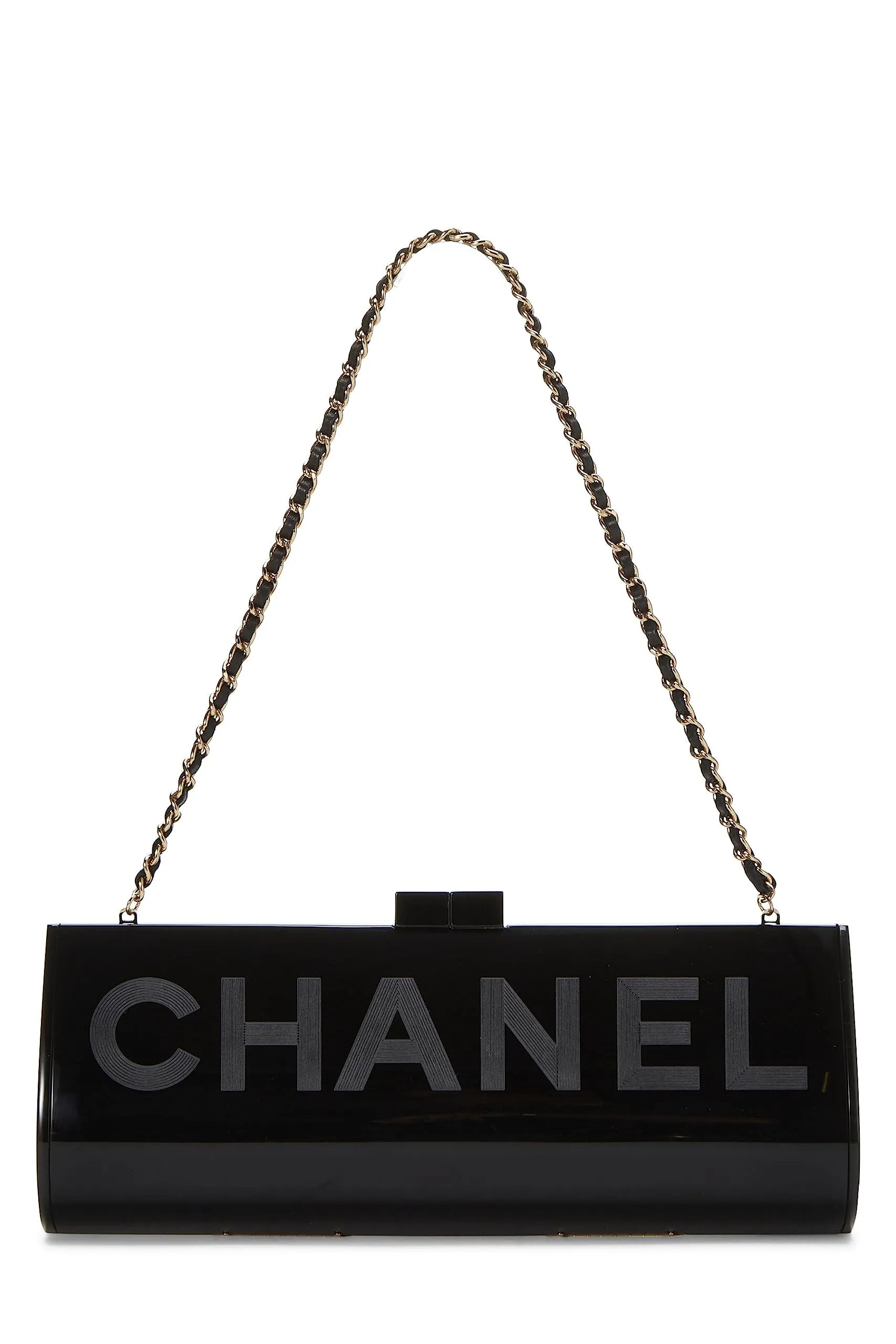 Chanel,  Black Lucite Evening Bag, Black