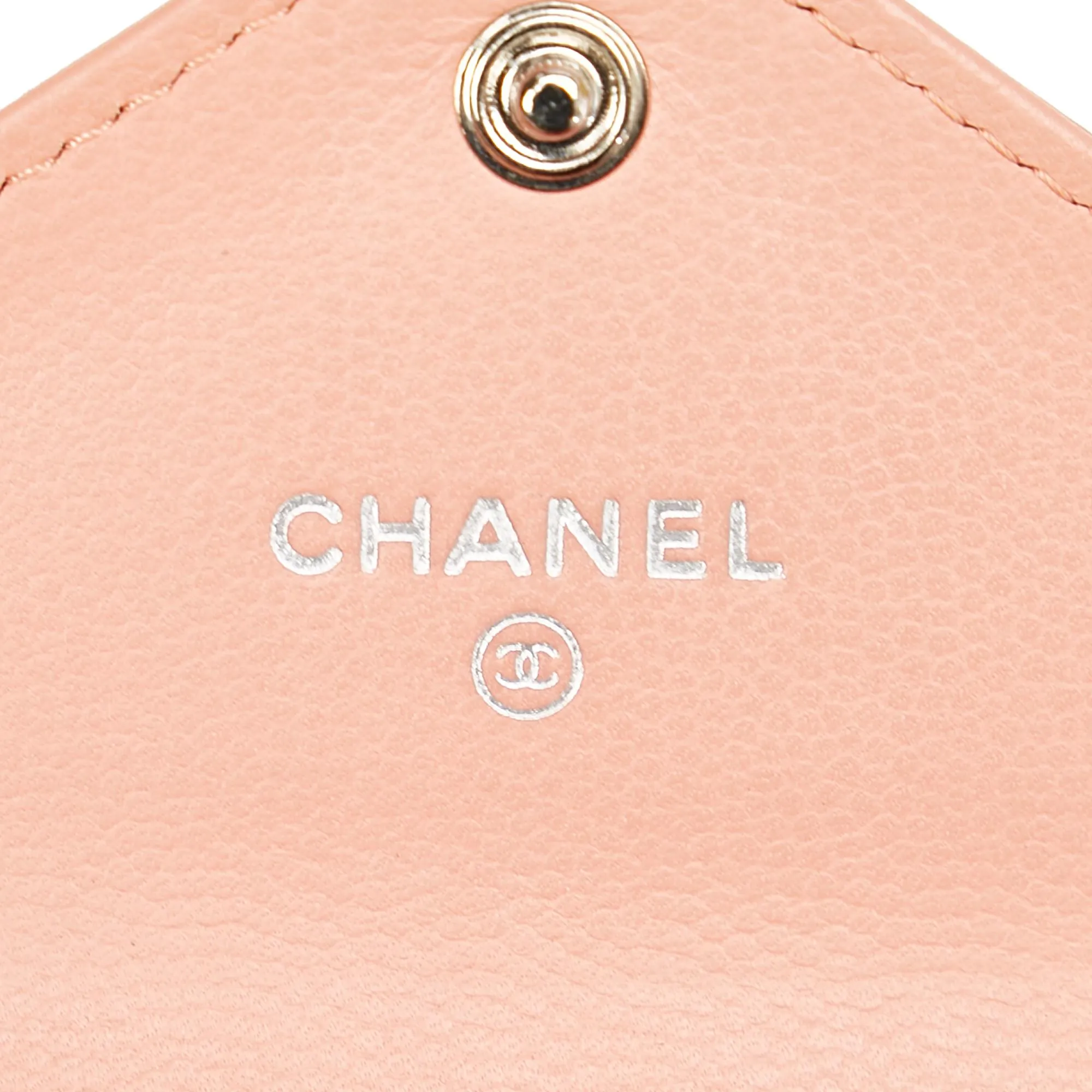 Chanel CC Leather Card Holder (SHG-23845)