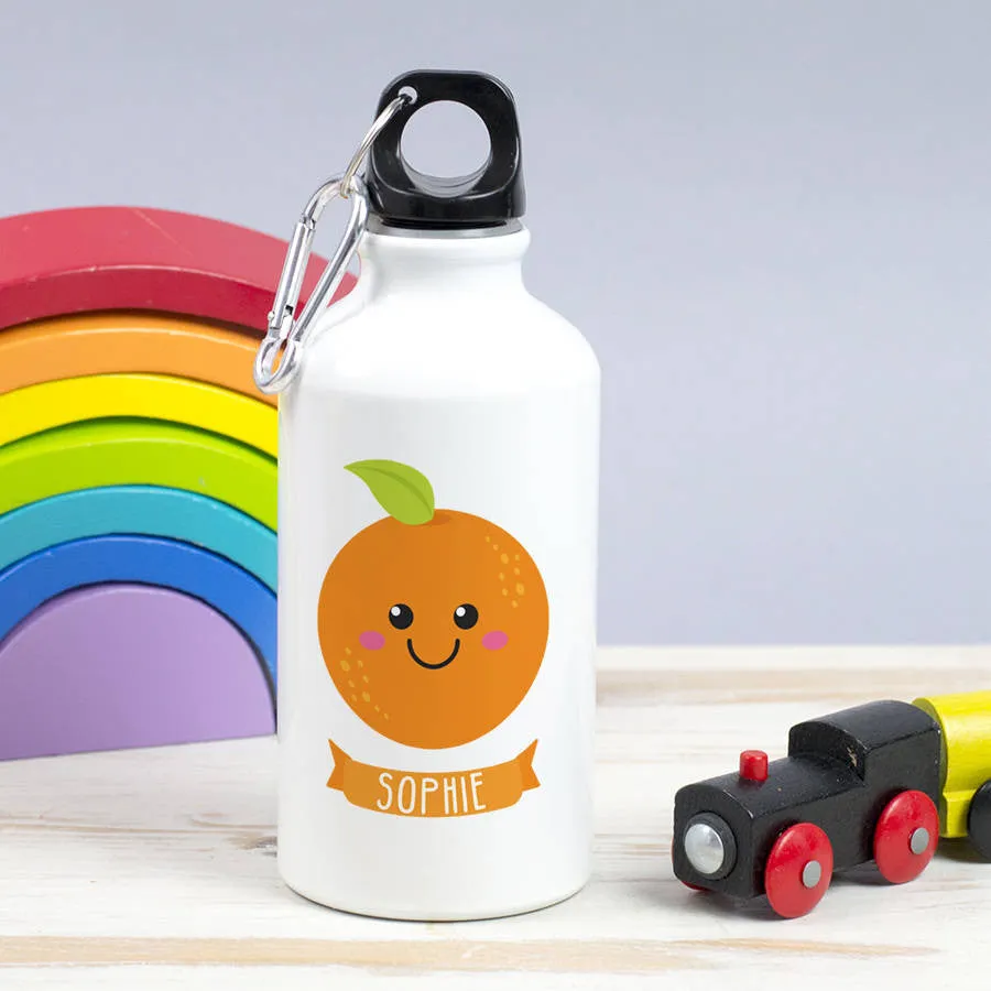 Children's Personalised Summer Fruit Water Bottle