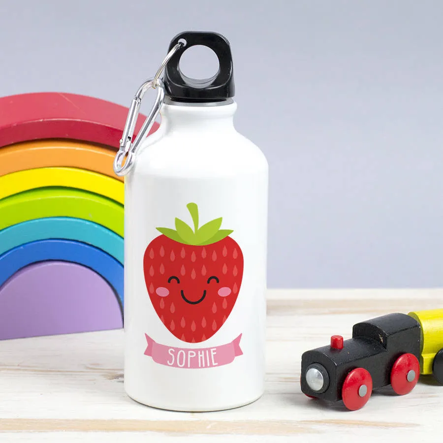 Children's Personalised Summer Fruit Water Bottle