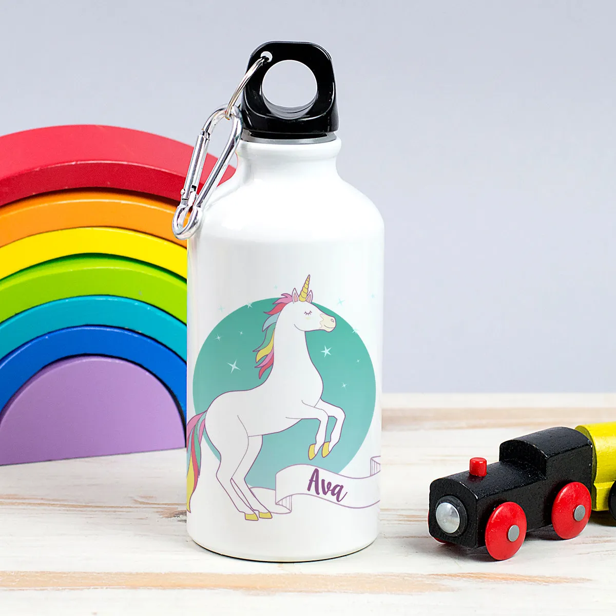 Children's Personalised Unicorn Water bottle
