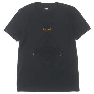 FENDI Short sleeve T-shirt FY0894 cotton black S