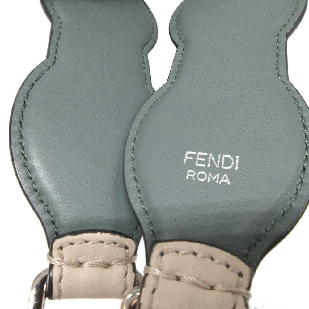 FENDI Shoulder strap leather Ivory Strap you