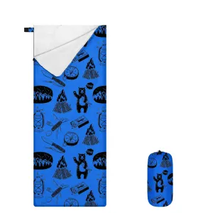 KidzAdventure Ultralight 3 season Kids Sleeping Bag - Adventure theme