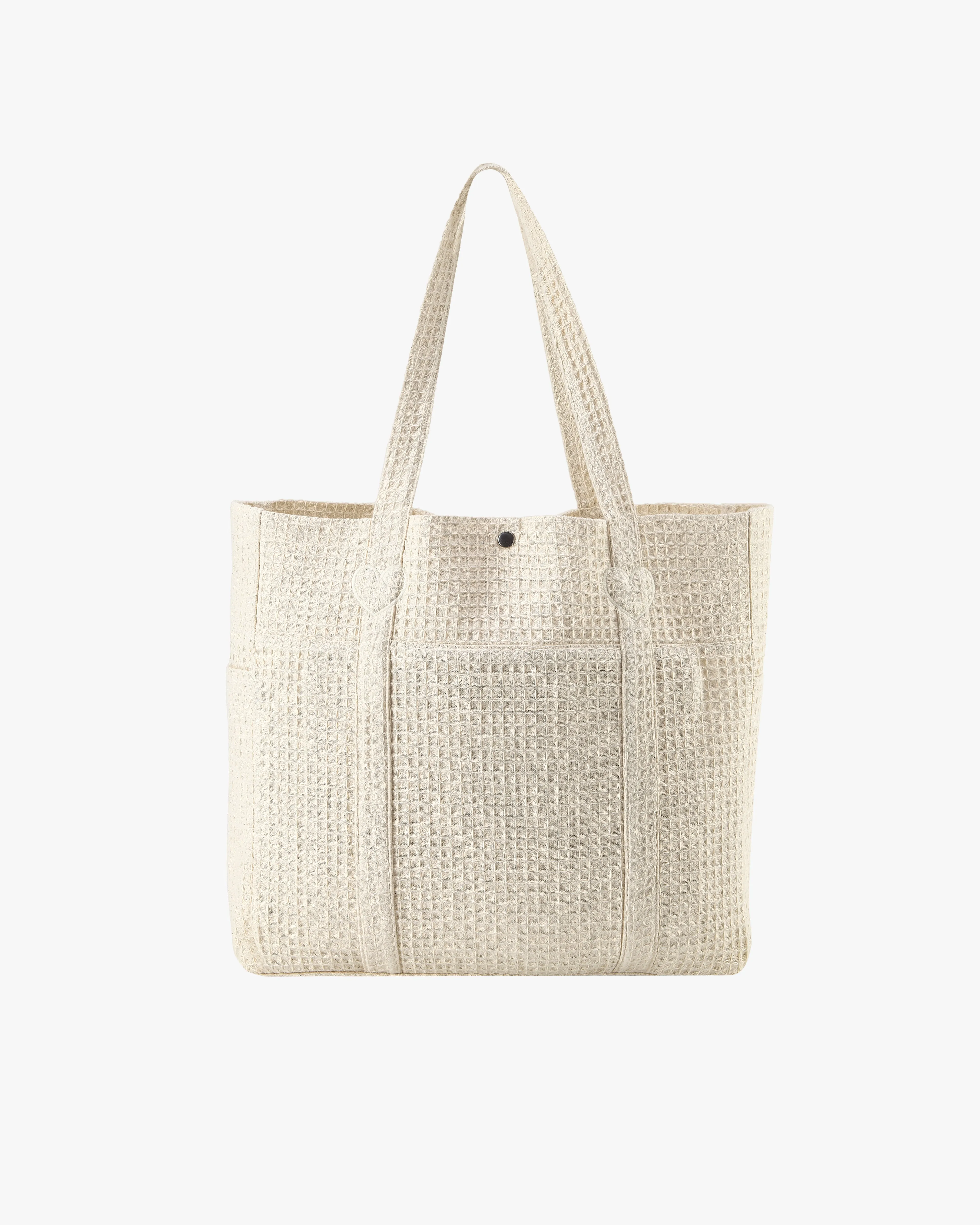 PATCH TOTE BAG OFF-WHITE