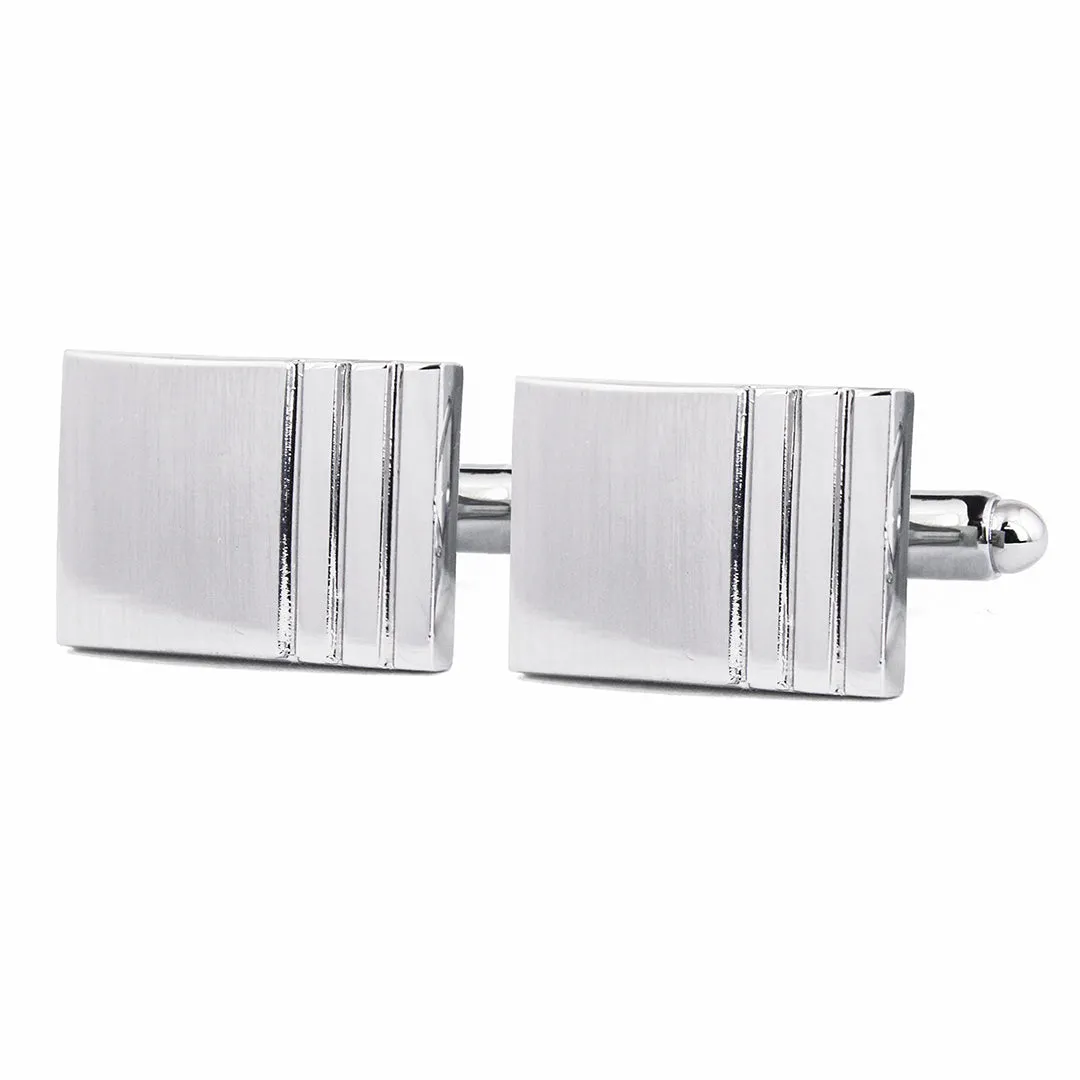 Peluche Striking Crystal Cufflinks