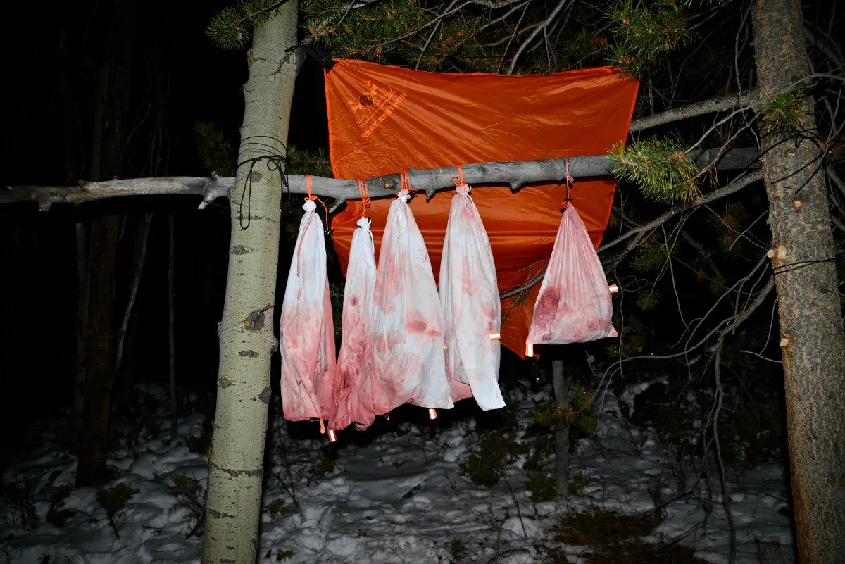 The Wapiti - Meat On Bone Game Bags for Elk