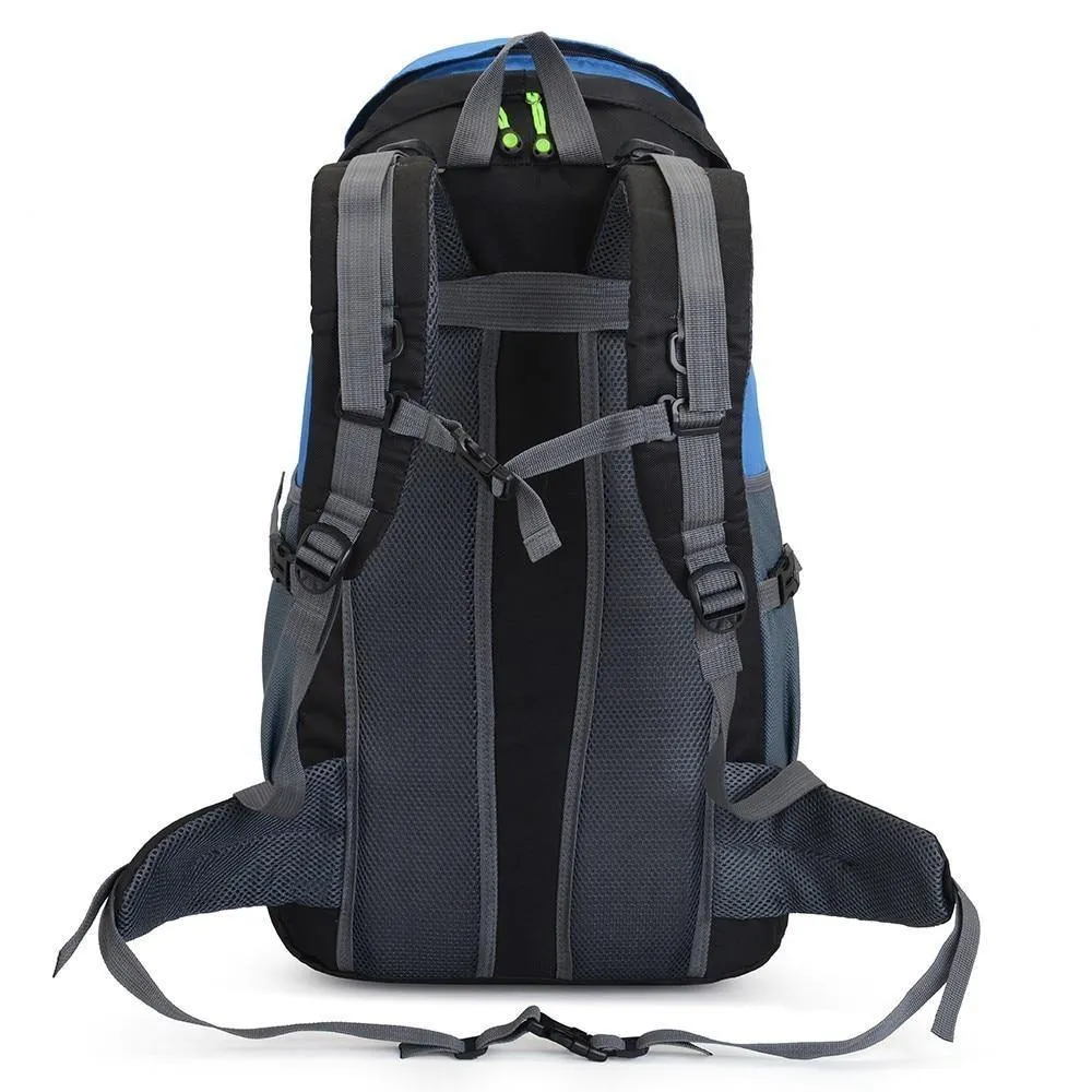 WOMEN MEN 50L Camping Backpack Hiking Waterproof Trekking Bag Travel Rucksack