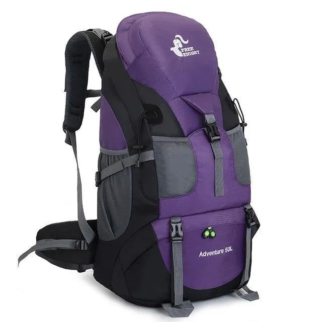 WOMEN MEN 50L Camping Backpack Hiking Waterproof Trekking Bag Travel Rucksack