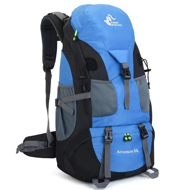 WOMEN MEN 50L Camping Backpack Hiking Waterproof Trekking Bag Travel Rucksack