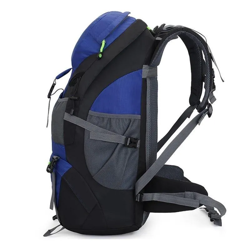 WOMEN MEN 50L Camping Backpack Hiking Waterproof Trekking Bag Travel Rucksack